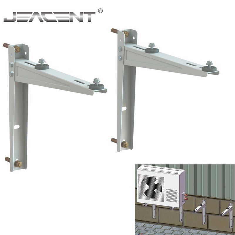 JEACENT Mini Split Wall Mounting Bracket for Ductless Air Conditioner 9,000-36,000BTU Condensers - Image 1
